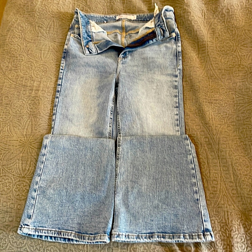 Flare blue jeans - size 3